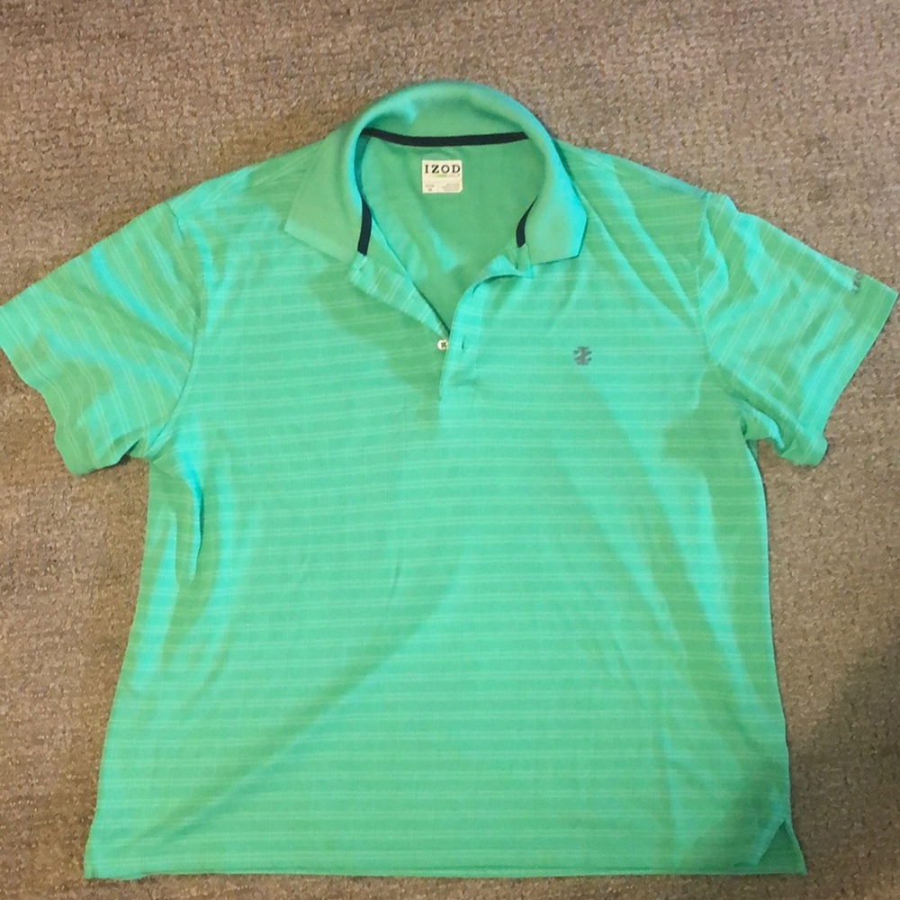 Izod Green Polo Golf Shirt